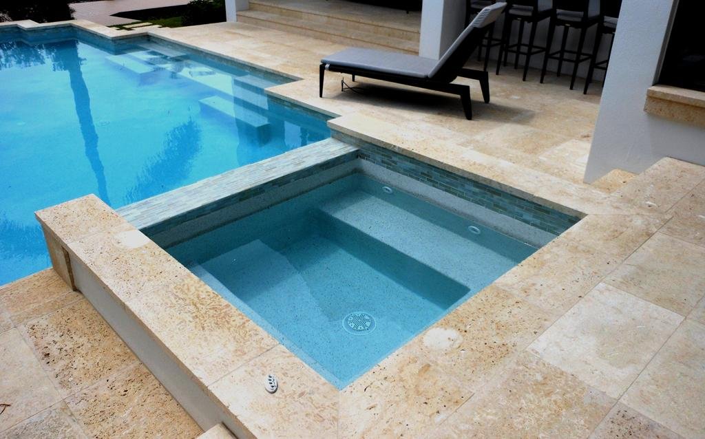 Premium Coral Stone Pavers & Coping – Bullnose - Image 2