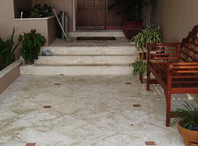 Coral Flag Stone Paver