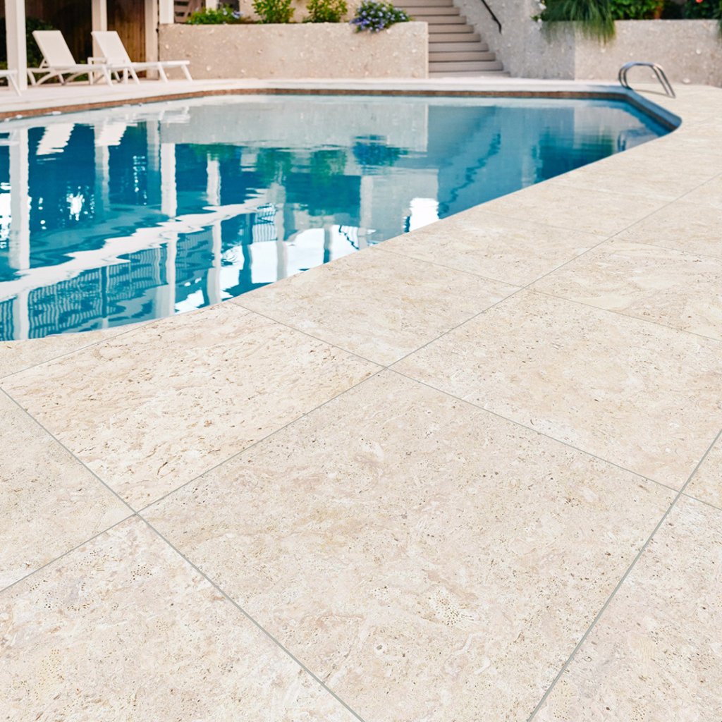 Premium Coral Stone Pavers & Coping – Bullnose - Image 4