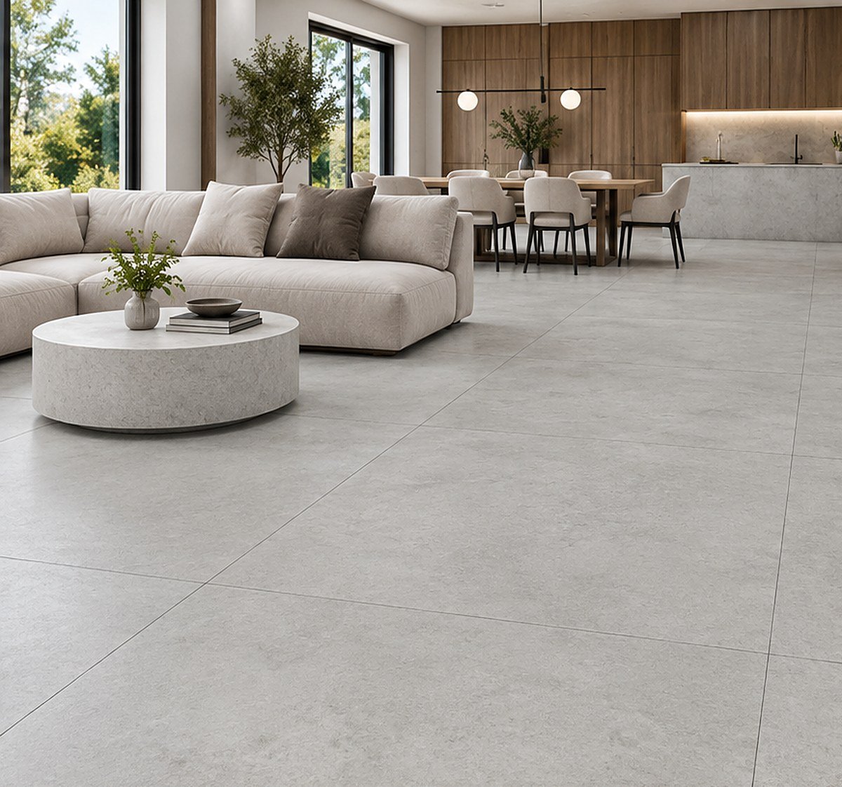 Big Pine White Porcelain Tile