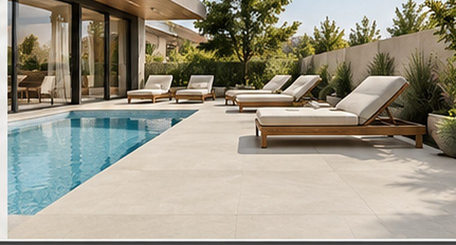 Boca Cream Porcelain Tile - Image 4