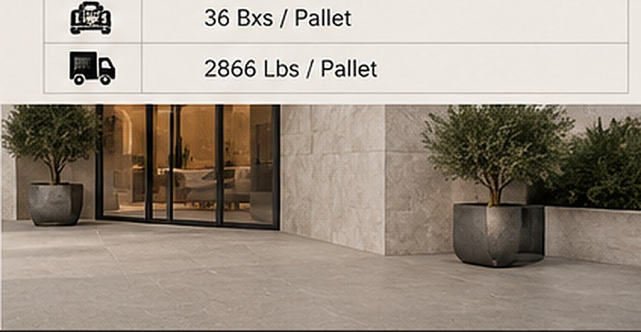 Cocoa Beach Natural Porcelain Tile - Image 5