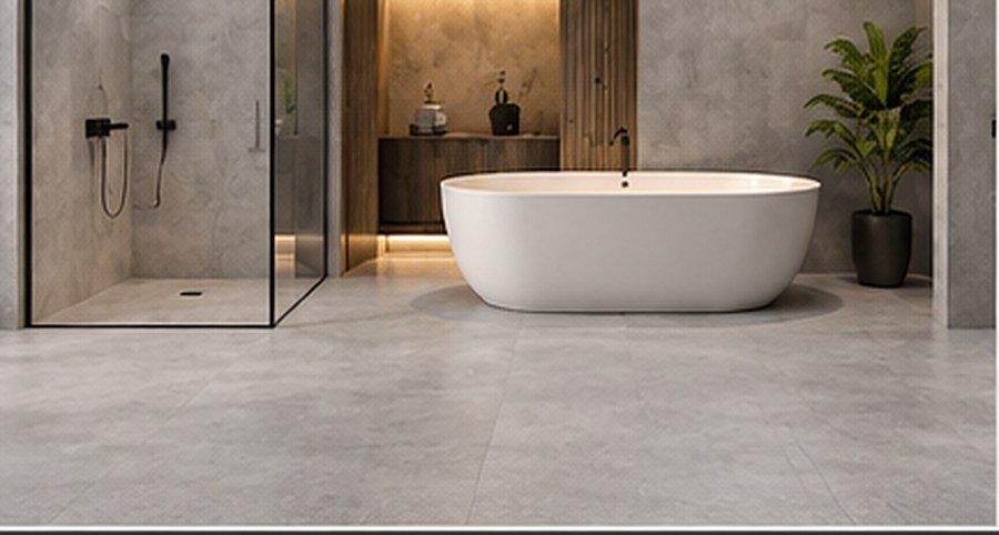 Fort Myers Gray Porcelain Tile - Image 3