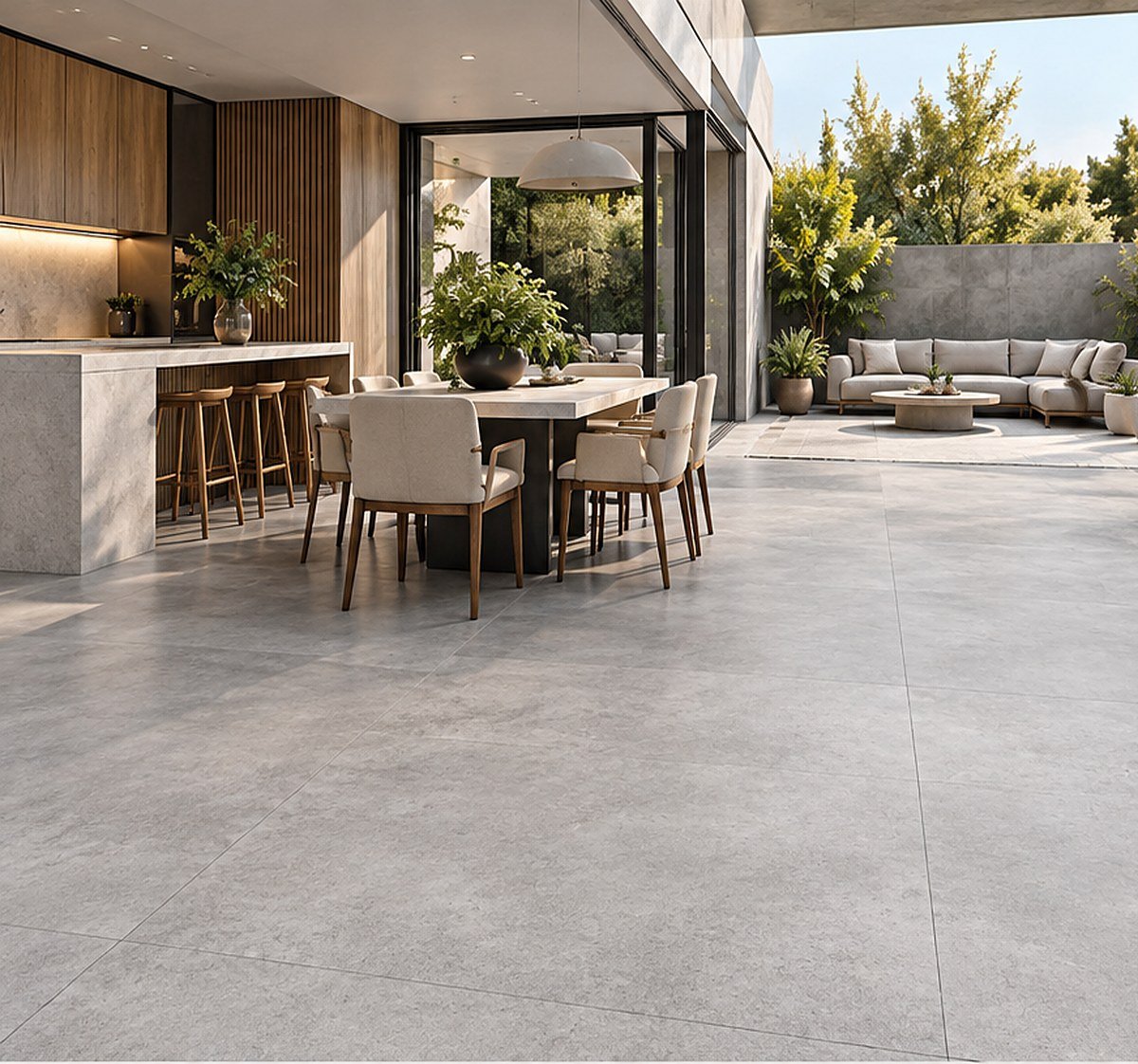 Fort Myers Gray Porcelain Tile
