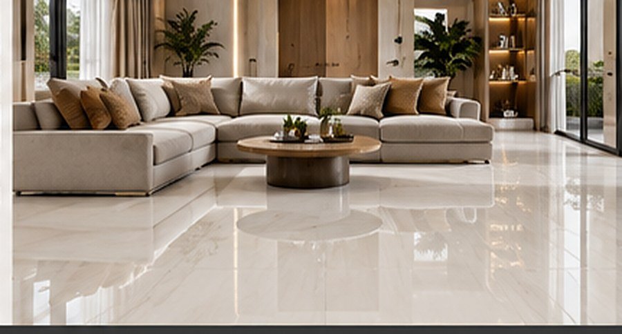 Las Olas White Porcelain Tile - Image 4