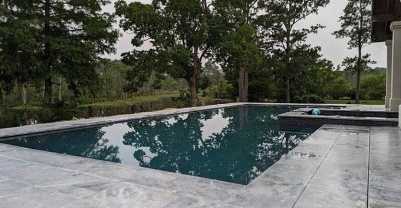 Tahoe Leathered Marble Pavers